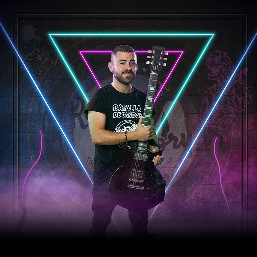 Javi Flores - Profesor de guitarra eléctrica. Rock and Pop y Jazz